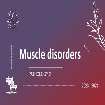 MUSCULAR DYSTROPHY PPT pdf | PDF