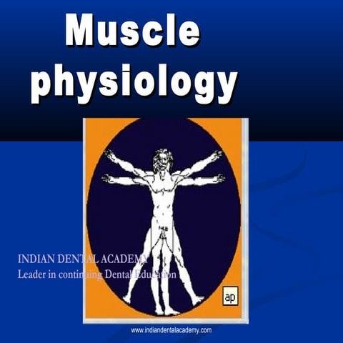 Muscle physiolgy/ oral surgery courses  
