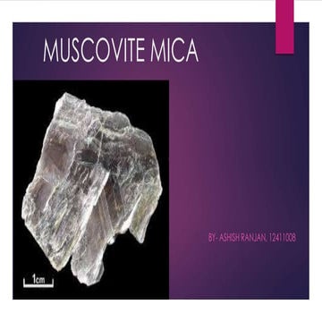 Muscovite mica