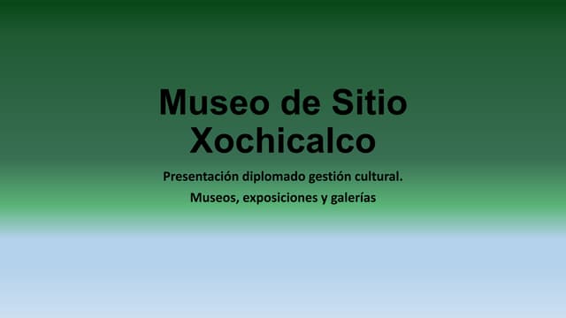 Museo de sitio xochicalco