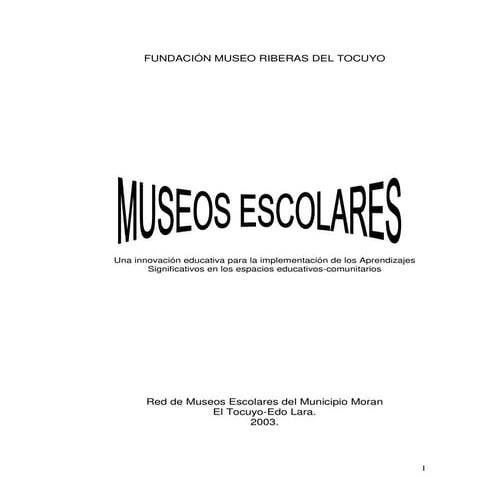 Unidad didactica el museo | PDF