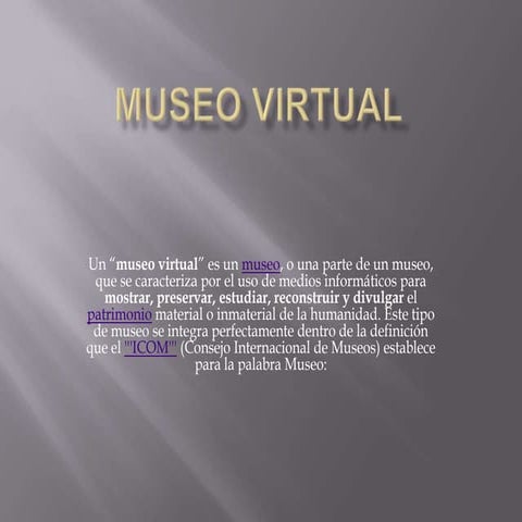 Museo virtual