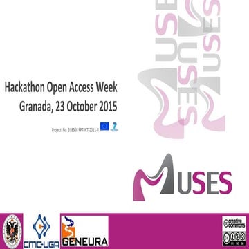 Muses open access week hackathon