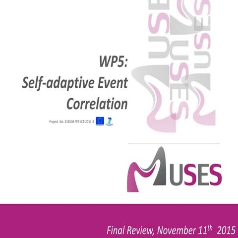 MUSES WP5 Final Conclusions