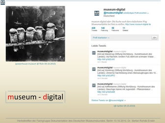 museum-digital: Ideen entwickeln, Ideen aufgreifen, den Weg finden - und ihn ...