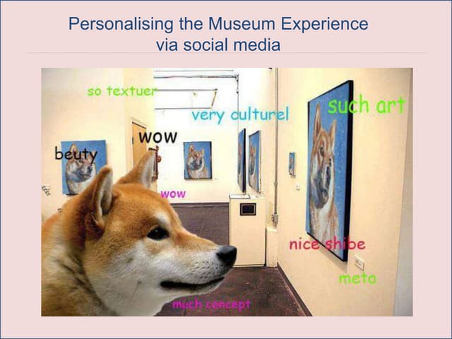 Museums can personalise the social media experience