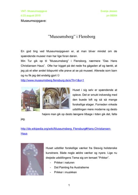 Museumsopgave1