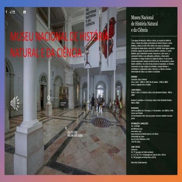 Museu nacional de história natural e da ciência