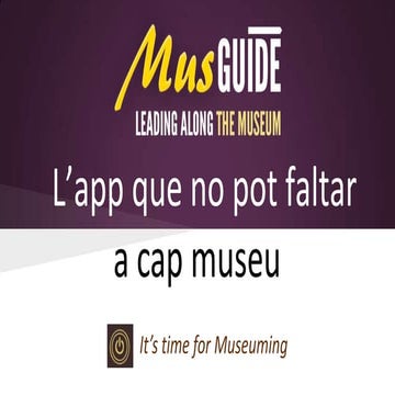 Musguide, la gran xarxa d'art on tots els museus volen ser-hi.