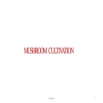 Morphology , types, cultivation of mushroom  .pptx