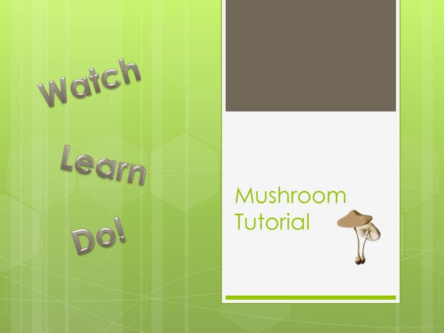 Mushroom tutorial http://rjdatamining.weebly.com