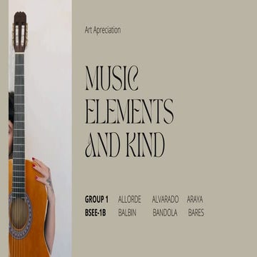 Music, Elements, kind, importance, timeline | PDF