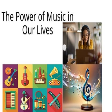 The Power of Music: Impact on Emotions, Brain, and Culture | PPTX