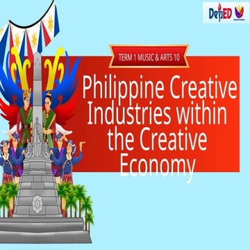 Unlocking the Philippine Creative Economy: Culture, Technology, and ...
