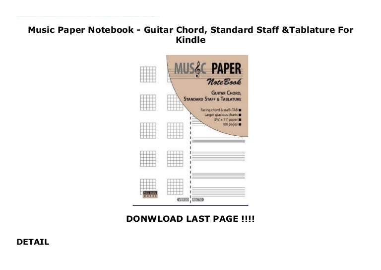 Guitar Note Chart Staff