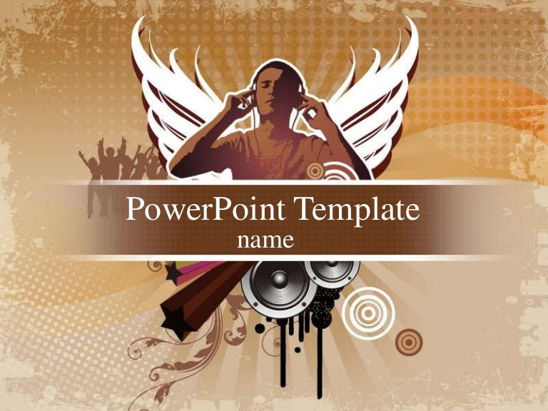 music-rock-ppt-template
