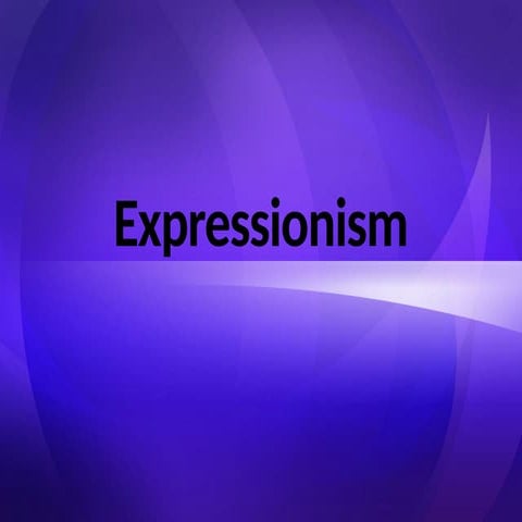 Music Grade 10 - Quarter 1 Expressionism | PPTX