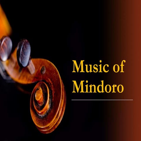 Musical instrument in mindanao | PPTX