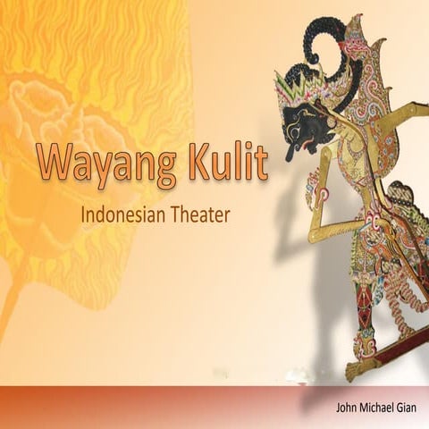 Music 8 lesson #1 wayang kulit | PPT