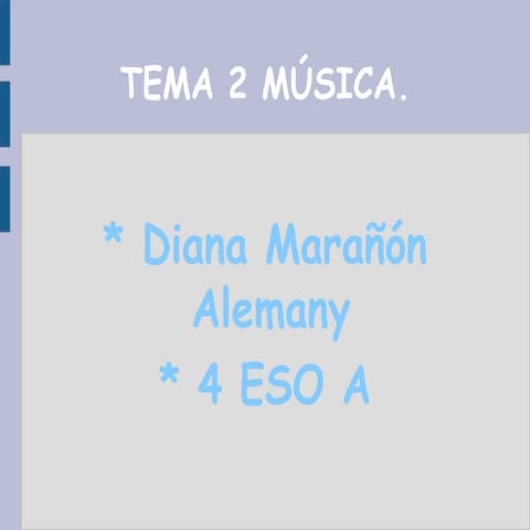 Musica Diana Marañon Alemany 