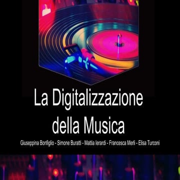 La digitalizzazione della musica