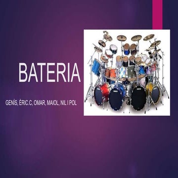 Musica bateria
