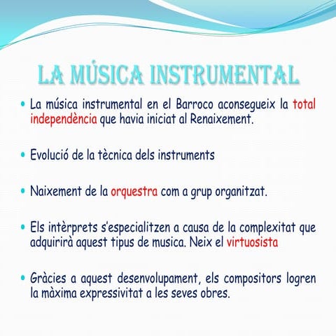 Musica instrumental
