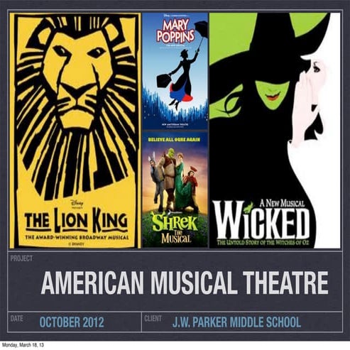 Grade 8 Musical Theatre