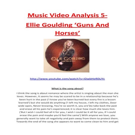 Music analysis number 5