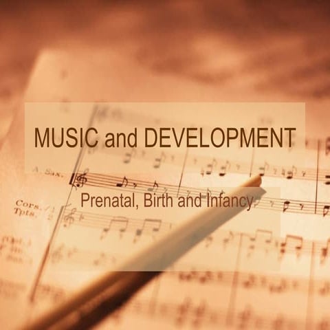 Music and development