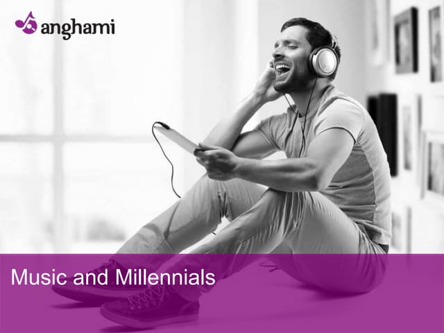 Music and Millennials by Anghami