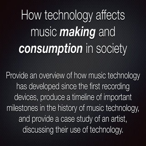 Music and technology