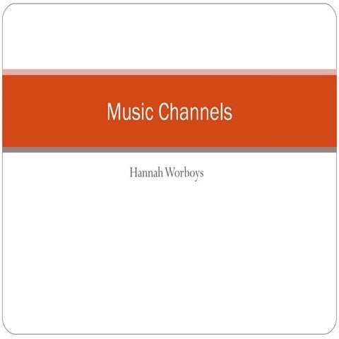 Music channels
