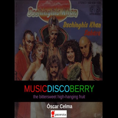 MusicDiscoBerry: the bittersweet high-hanging fruit