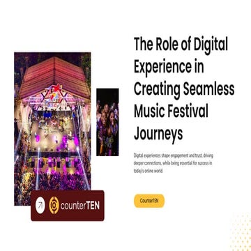 Best Music Festival Digital Experience me