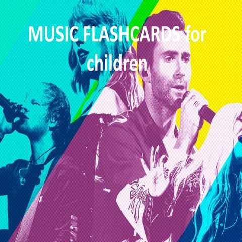 Music flashcards for children | PPTX