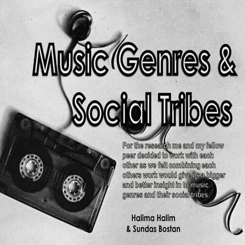Music genres and their social tribes