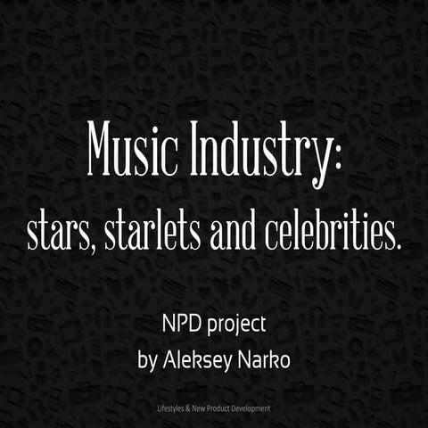 New Product Development (Music Industry)