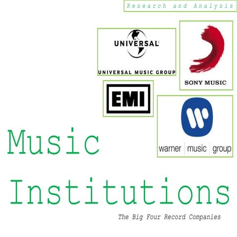 Music institutions