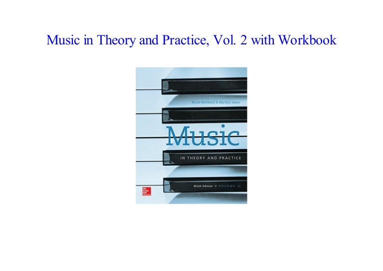 Pdf Music In Theory And Practice Vol 2 With Workbook Bruce Ben