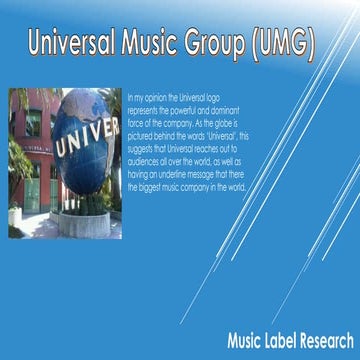Music label research
