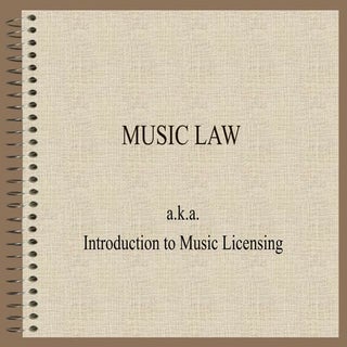 Music Law
