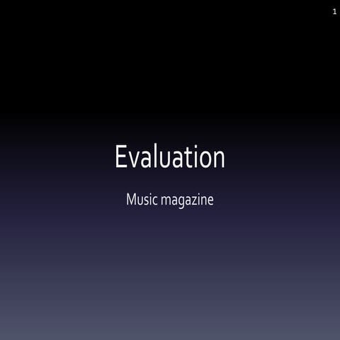 Music magazine 1