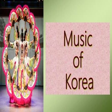 Music of korea