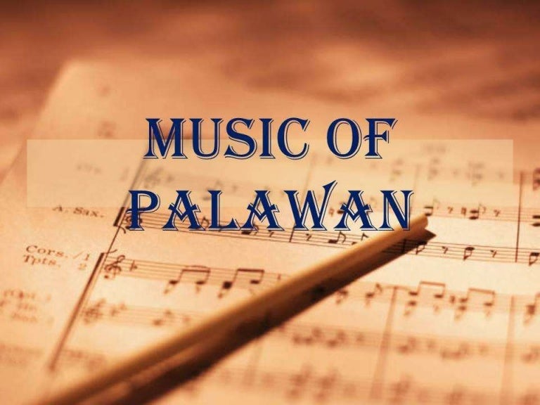 Music of palawan