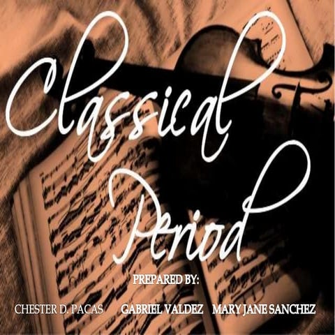 Music of the classical period