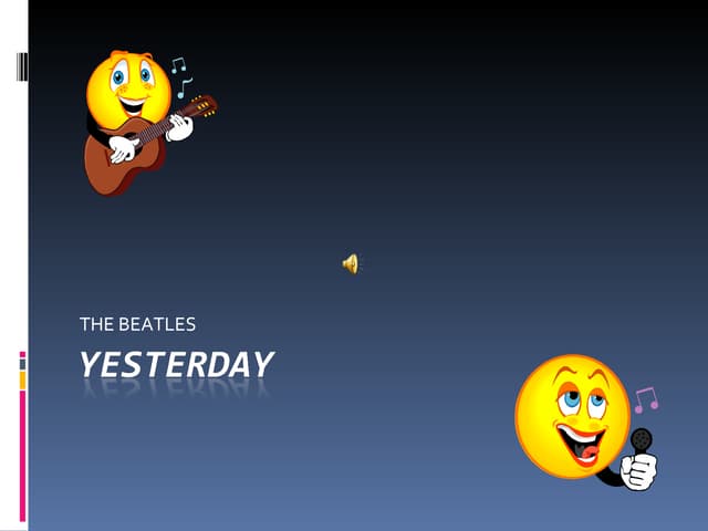 Musicograma Yesterday