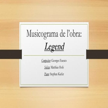 Musicograma enesco
