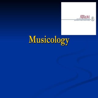 Musicology Presentation