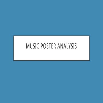 poster analysis | PPT